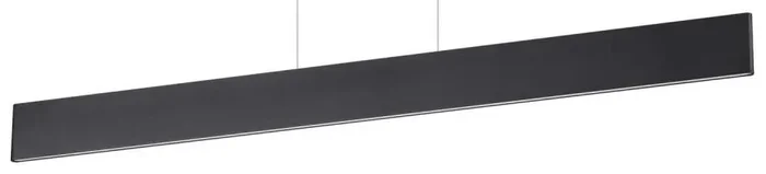 LED lustr na lanku DESK 32W černý