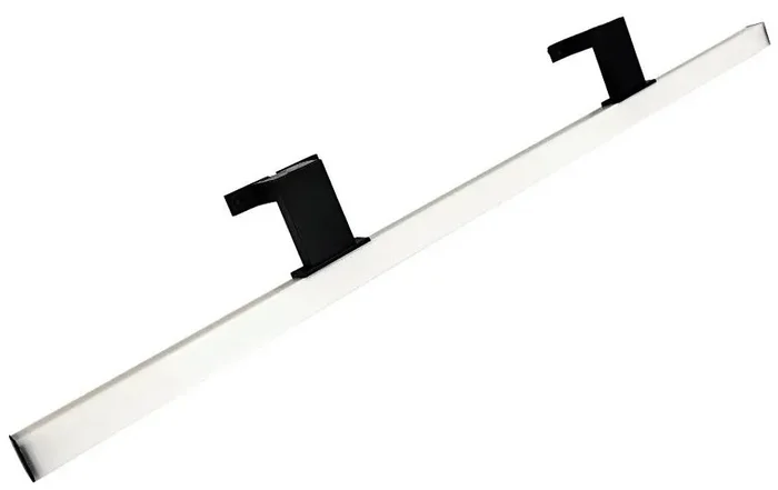 LED osvětlení zrcadla 80 cm IP44 černé