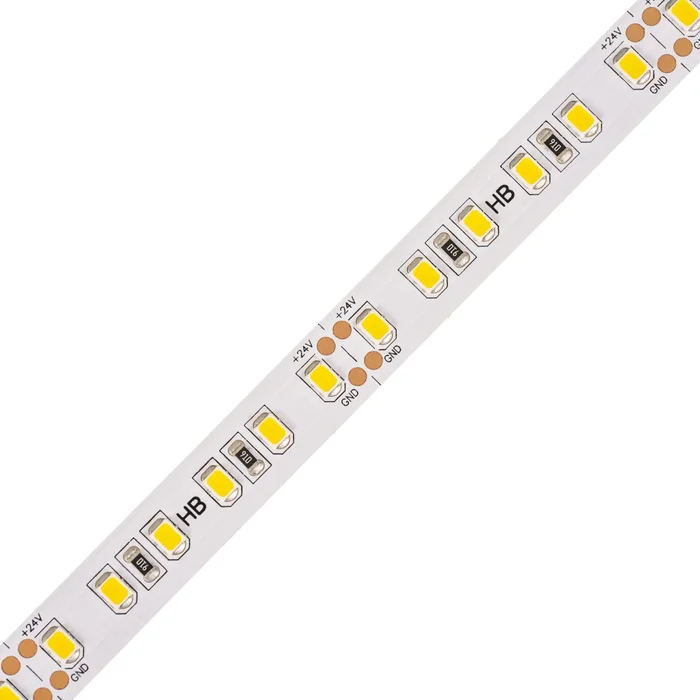 LED pásek 24V Teplá bílá 600 LED/1m