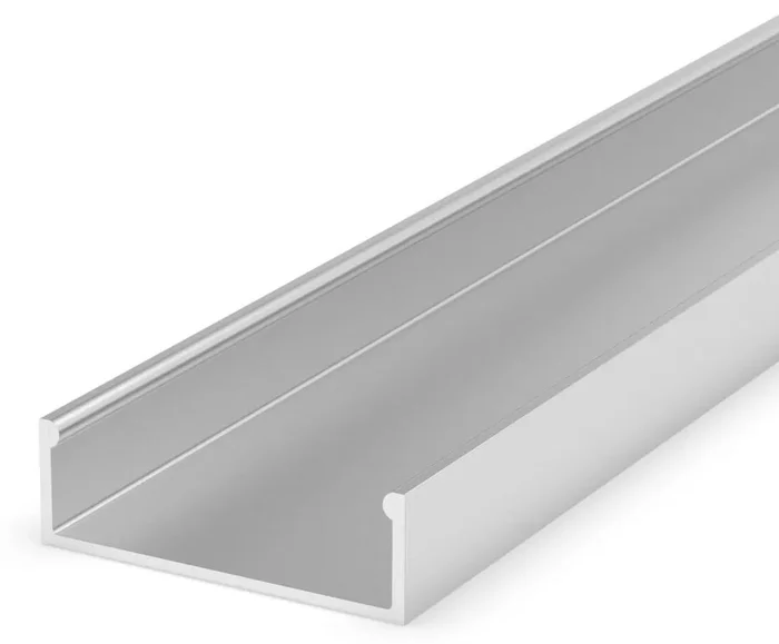 LED profil P13-1 široký stříbrný pro LED pásky
