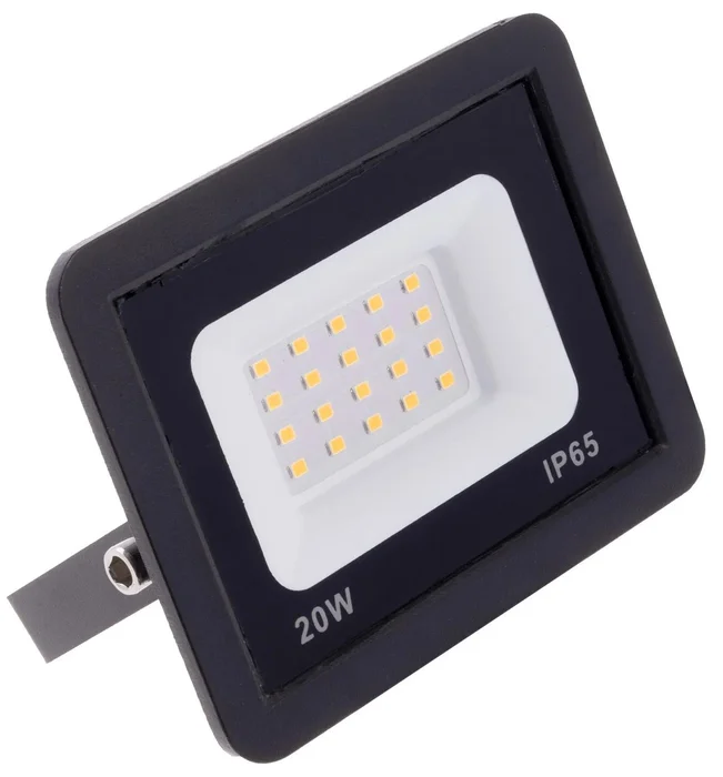 LED reflektor LEVE 20W studená bílá černá