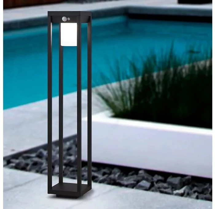 LED Solární Lampa s Pohybovým Senzorem Eglo MARTANO, 3,7W, 3,7V, 2000 mAh, IP44