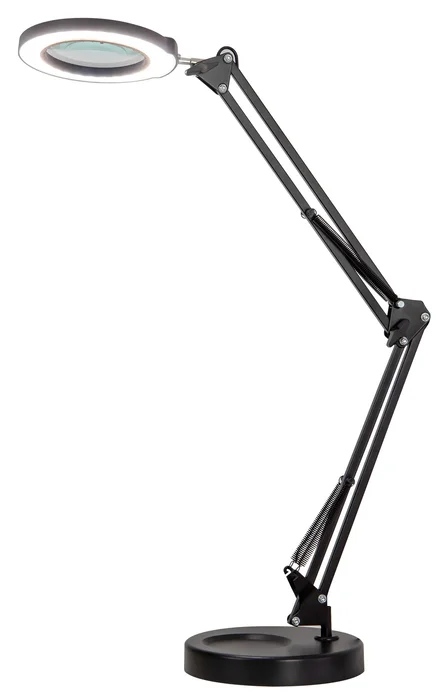 LED stmívatelná stolní lupa s variabilním osvětlením