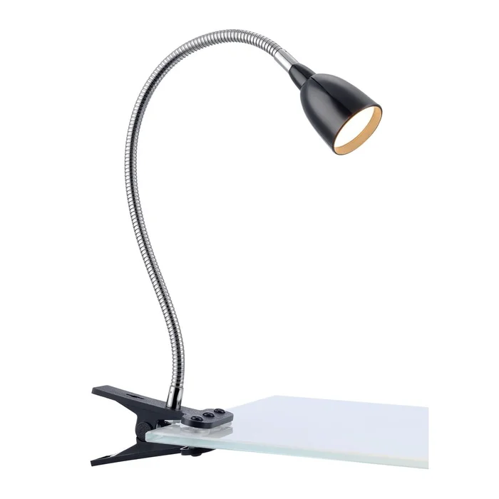 LED stolní lampa Tulip černá 40 cm