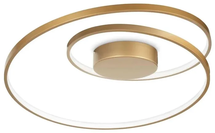 LED Stropní svítidlo OZ - 60 cm, zlaté, CRI 90