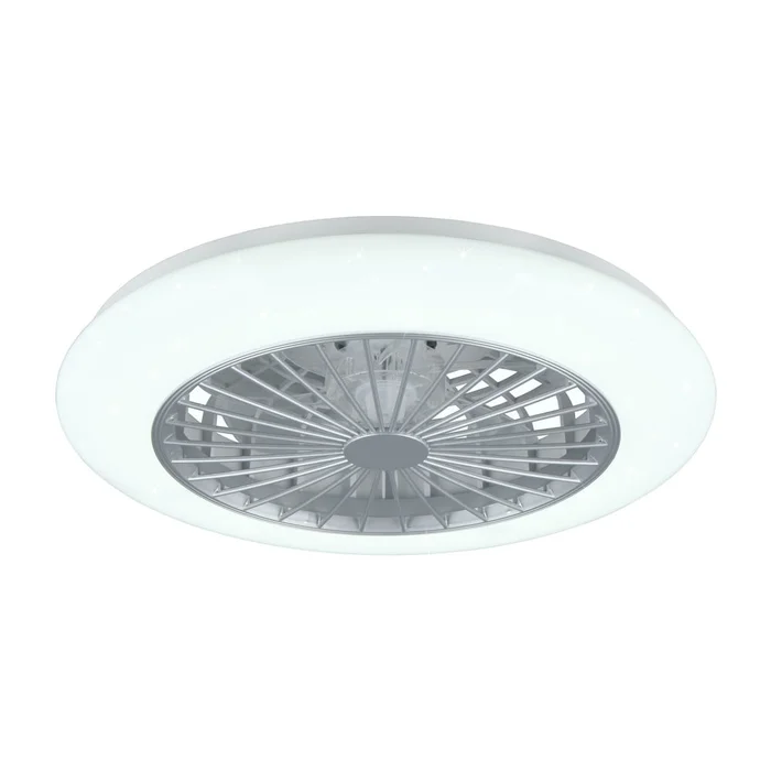 LED stropní svítidlo Stralsund s ventilátorem