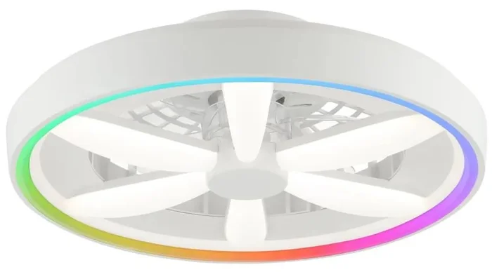 LED Stropní ventilátor s osvětlením GAIANO 48W