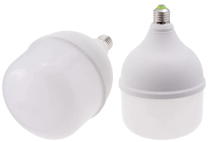 LED žárovka E27 T140 studená bílá 45W