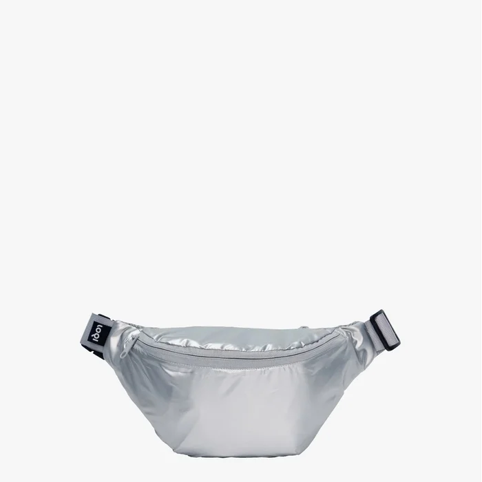 Ledvinka LOQI Bumbag Metallic Silver
