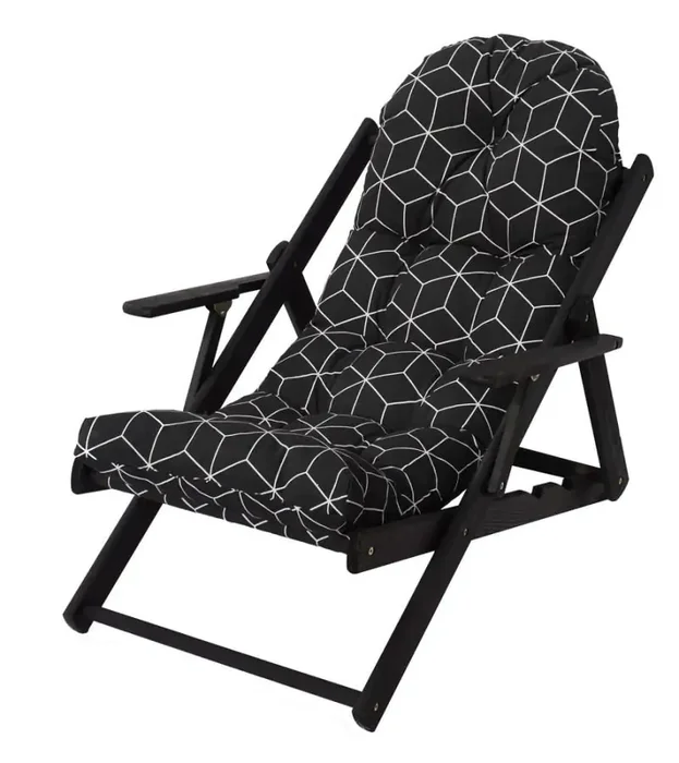 Lehátko BORNEO z borovice, antracit