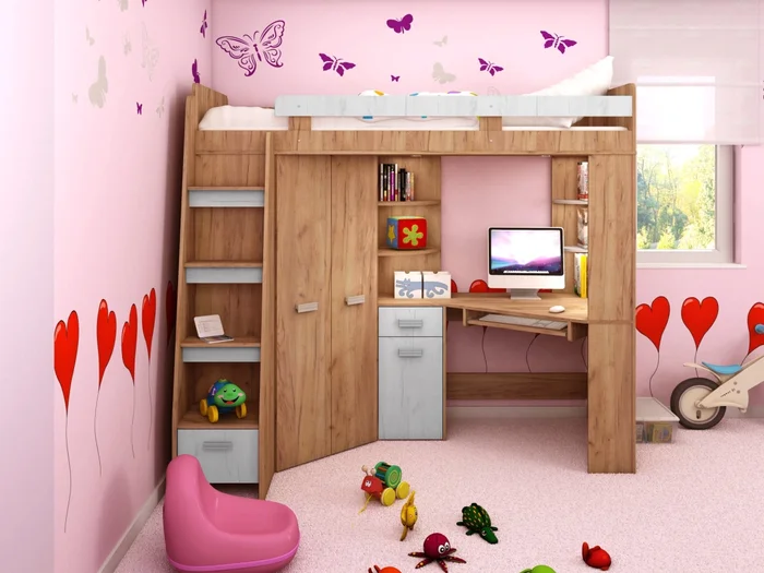 LENY levá multifunkční postel craft zlatý/bílý, 5 let záruka