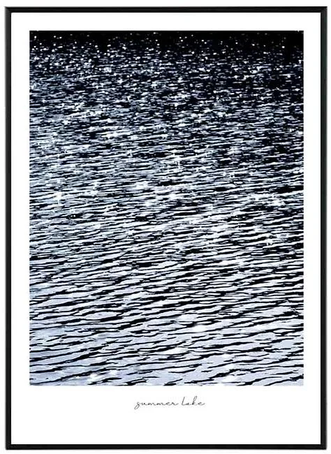 Letní jezero – Umělecký tisk 30x40 cm