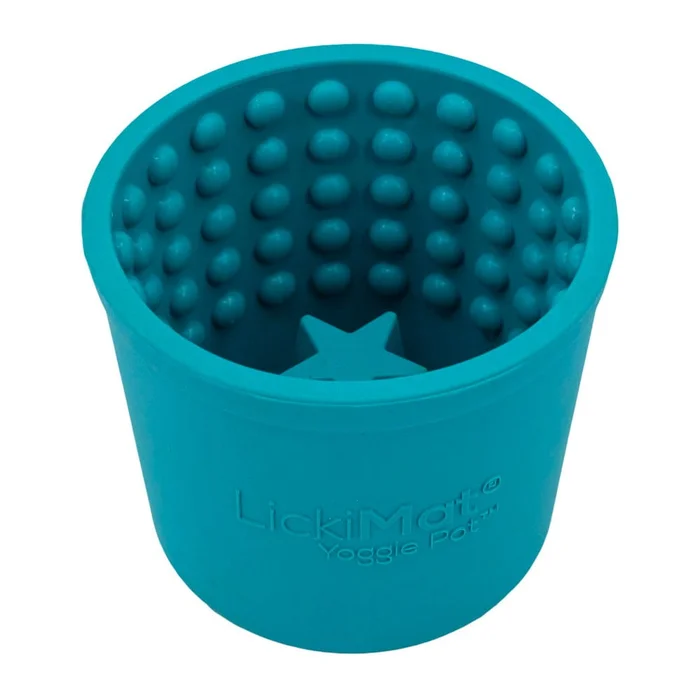 Lízací miska Yoggie Pot Turquoise