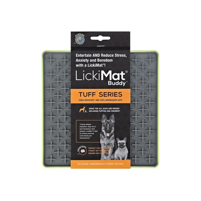 Lízací podložka Buddy Tuff Green