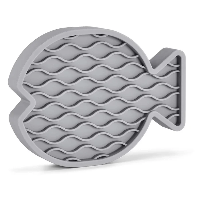 Lízací podložka pro kočky MiaCara Pesce Slate