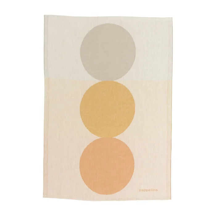 Lněná utěrka Otto Ochre 46x66 cm