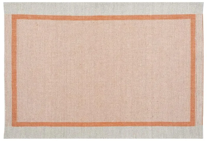Lněné prostírání Laina 46x32 cm oranžové