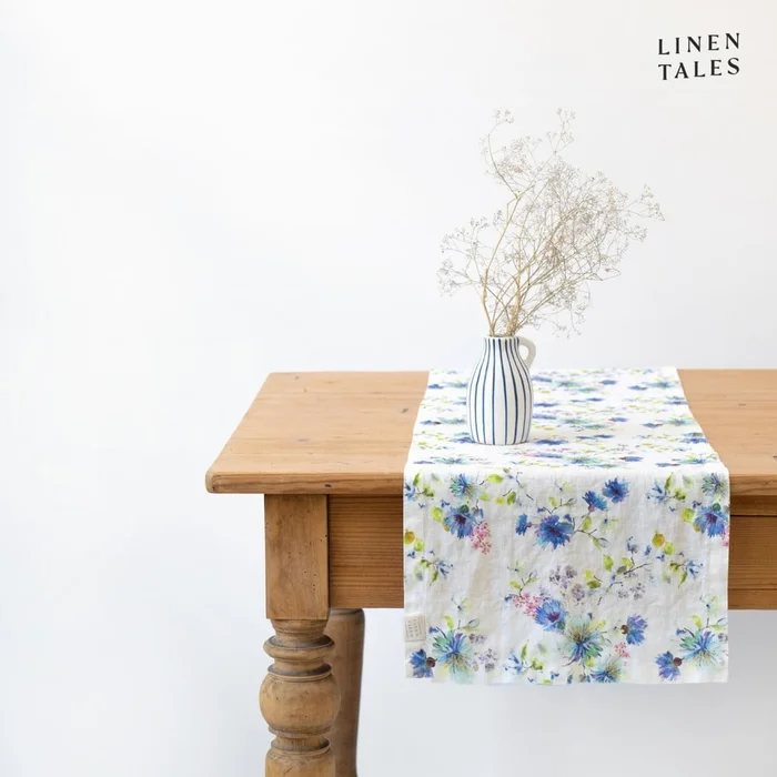 Lněný běhoun na stůl 40x150 cm