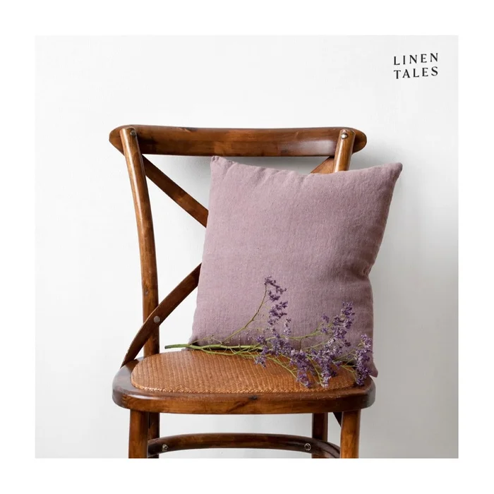 Lněný povlak na polštář 50x50 cm Ashes of Roses