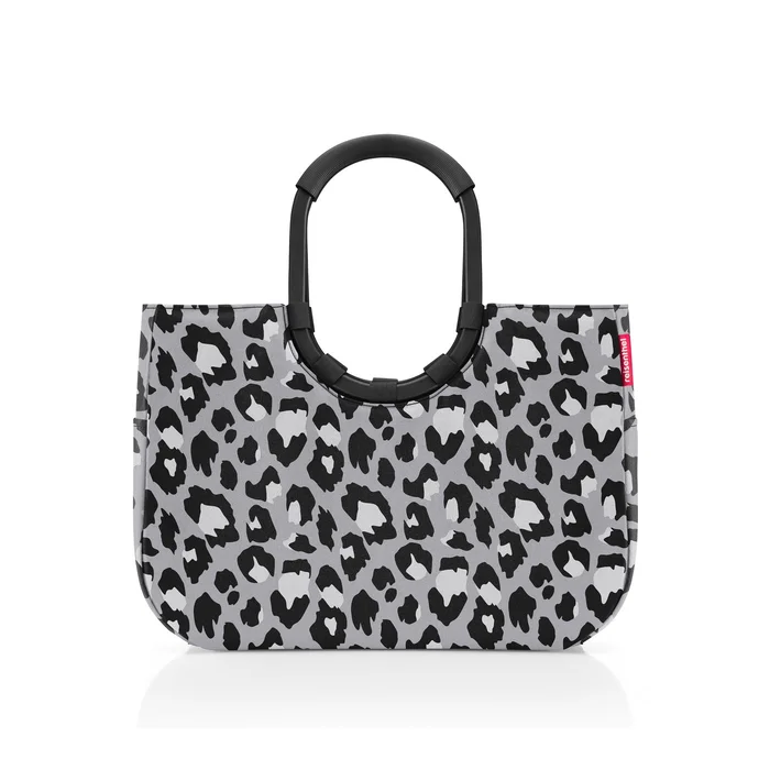 Loopshopper L Frame Leo Nero – nákupní taška