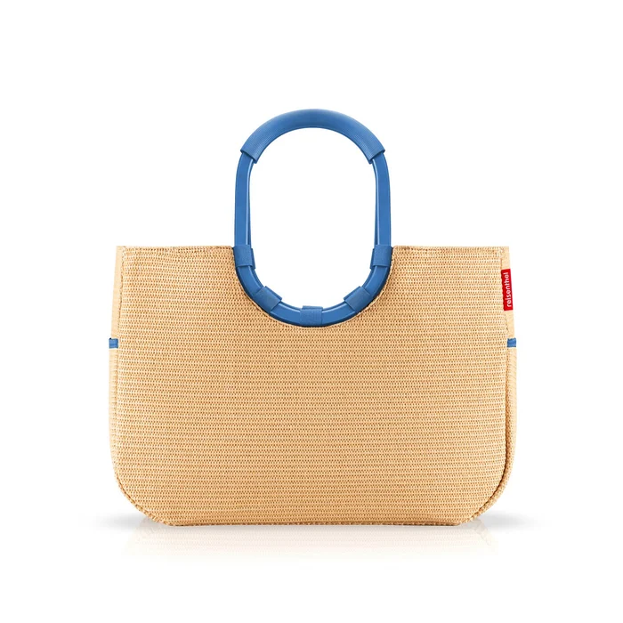 Loopshopper L Frame Raffia modrá
