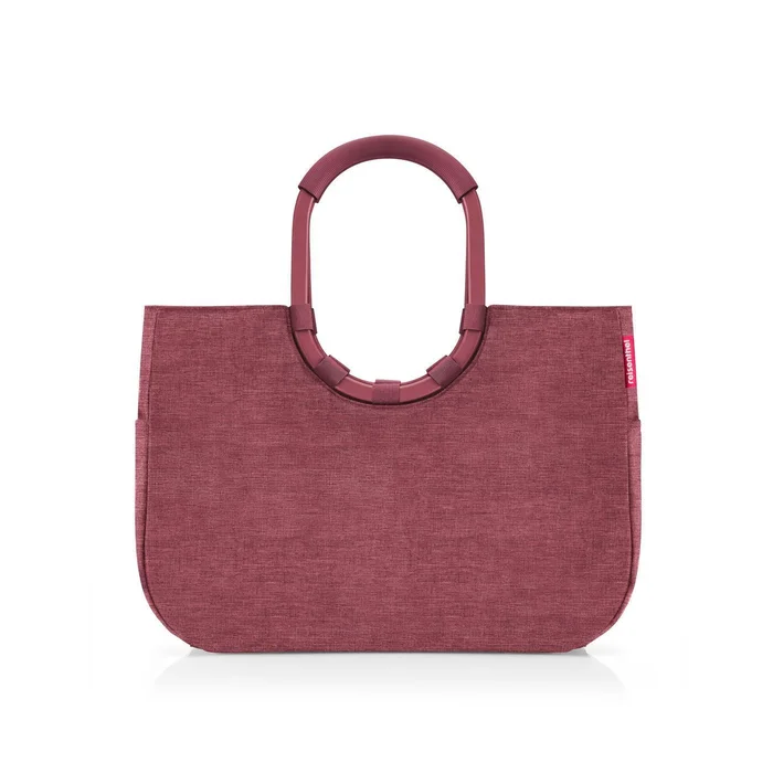 Loopshopper L Twist maroon – nákupní taška Reisenthel