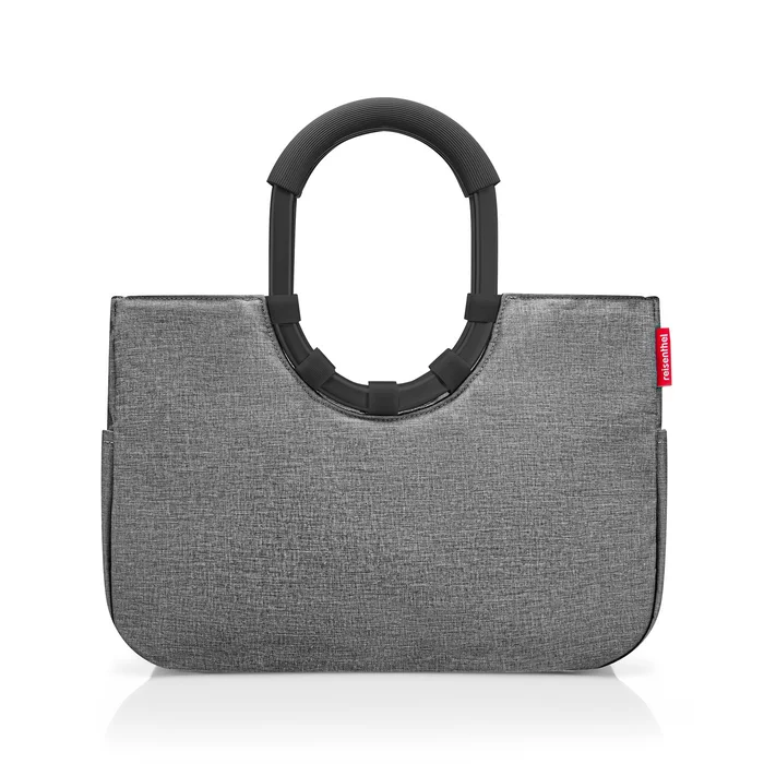 Loopshopper M Frame Twist - nákupní taška Reisenthel, stříbrná