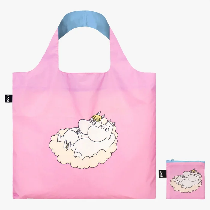 LOQI MOOMIN Cloud – skládací taška