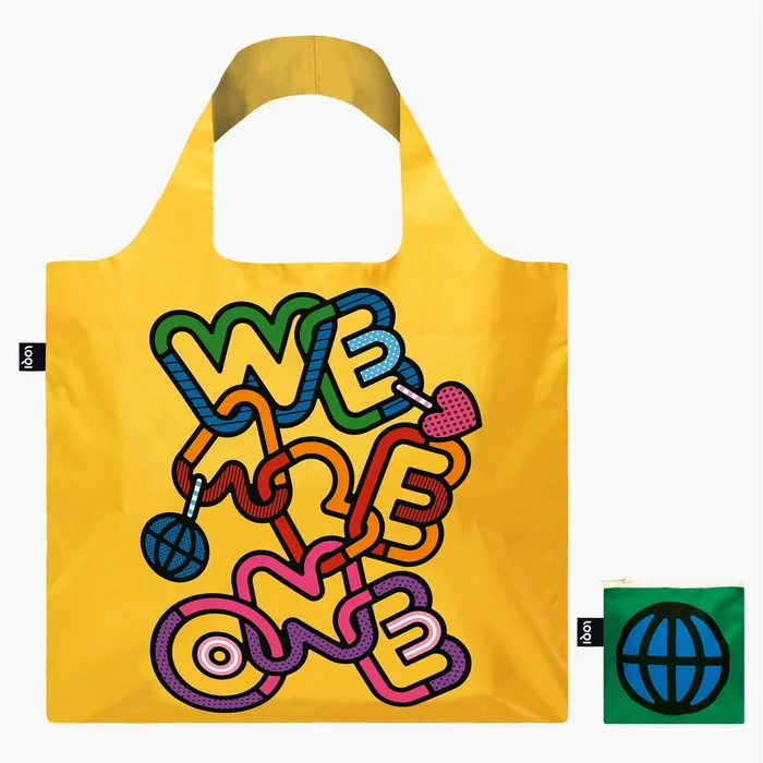 LOQI Skládací taška Craig & Karl – We Are One