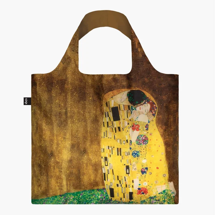 LOQI skládací taška Gustav Klimt The Kiss