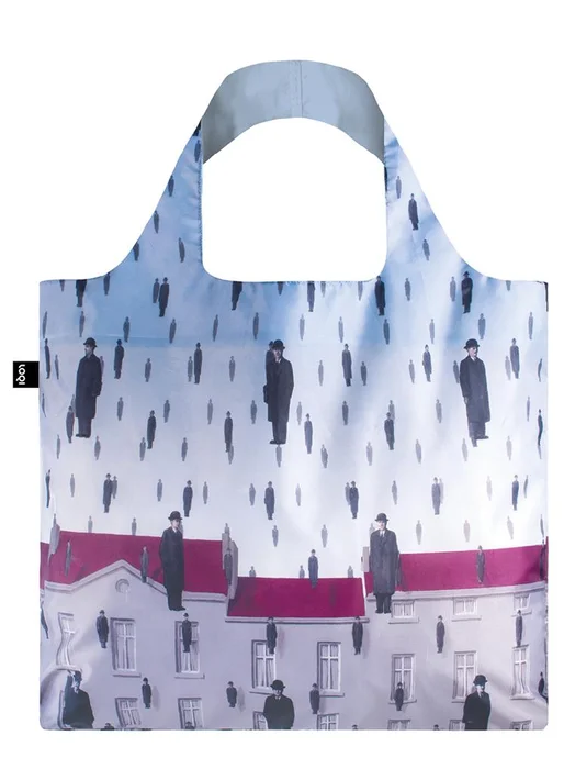 LOQI skládací taška RENE MAGRITTE Golconda