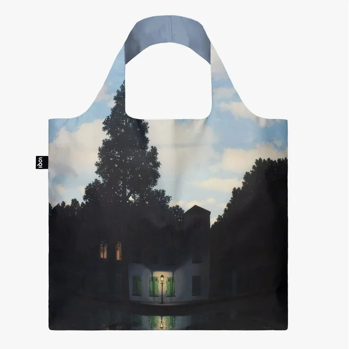 LOQI skládací taška s motivem Empire of Lights (René Magritte)