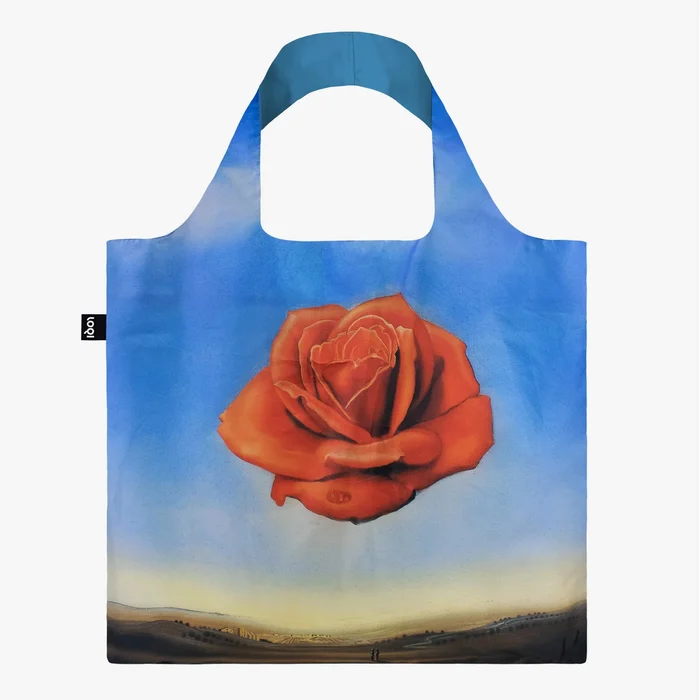 LOQI skládací taška Salvador Dalí Meditative Rose