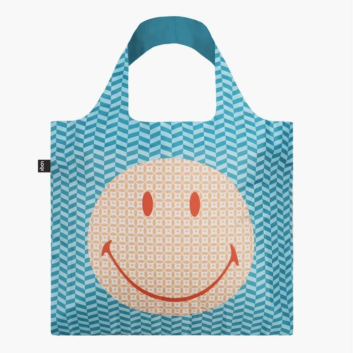 LOQI SMILEY Geometric – skládací taška