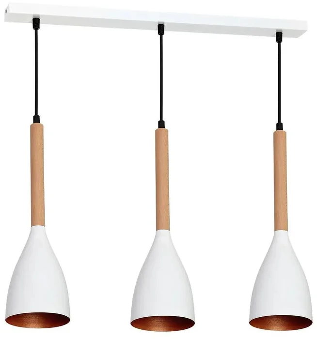 Luminex Lustr na lanko MUZA 3xE27