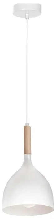 Luminex Lustr na lanku NOAK WOOD 1xE27