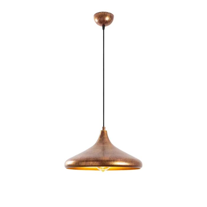Lustr FRIRIS 1xE27, výškově nastavitelný 34×29–119 cm