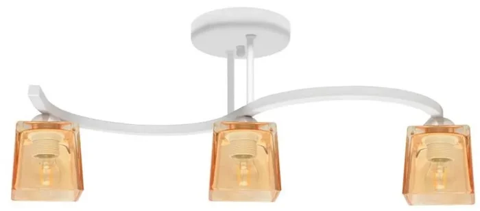 Lustr Santos s 3 E27 LED zářiči