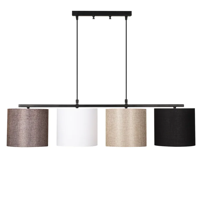 Lustr Velson 4x E27 – 110×40–120 cm