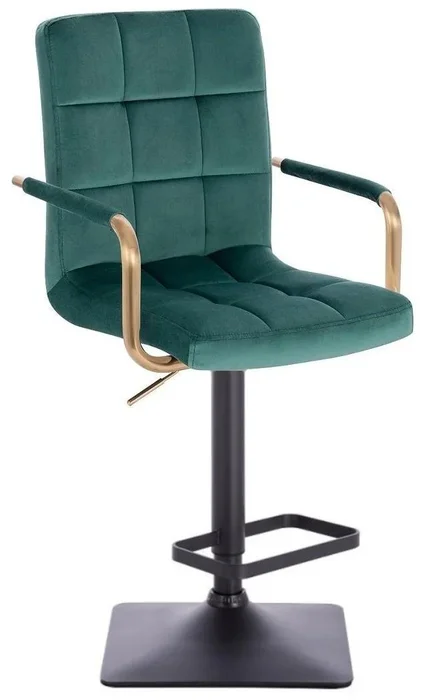 LuxuryForm DESIGN Barová židle Verona Gold Velur