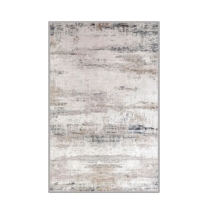 Luxusní krémový syntetický koberec 160 × 230 cm