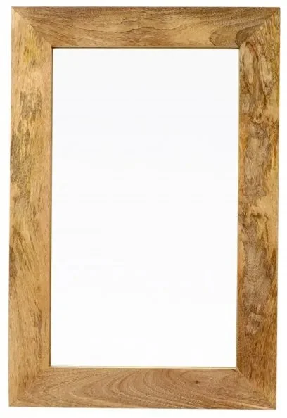 Luxusní Mangové Zrcadlo Gita 60x90 - Přírodní Krása Indického Řemesla
