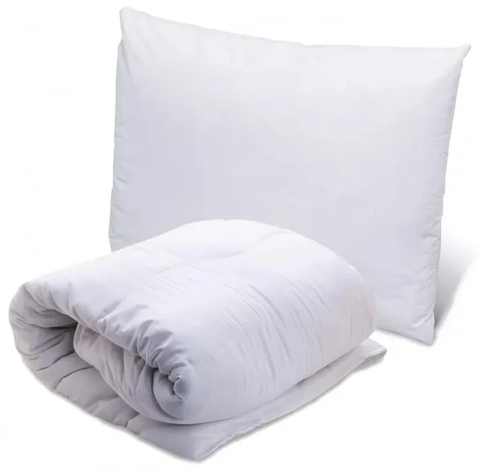 Luxusní prošívaná přikrývka 140x200 cm s kuličkovým polštářem 70x90 cm