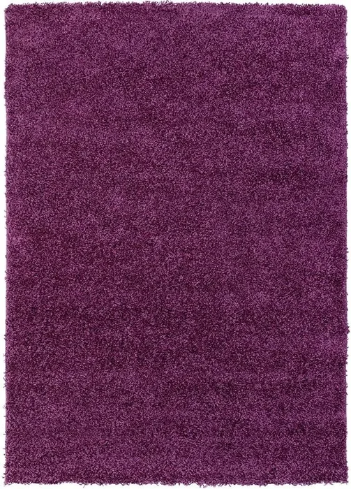 Luxusní Shaggy Koberec LIFE v Lila Barvě – 60x110 cm