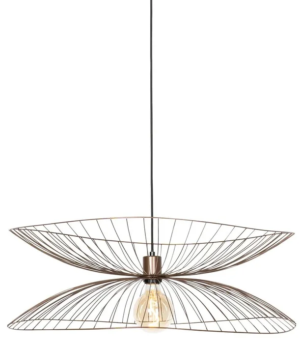 Luxusní závěsné svítidlo bronzové 66 cm - Pua