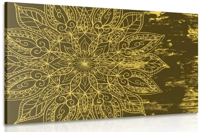 Mandala Textura - Moderní Umělecký Obraz