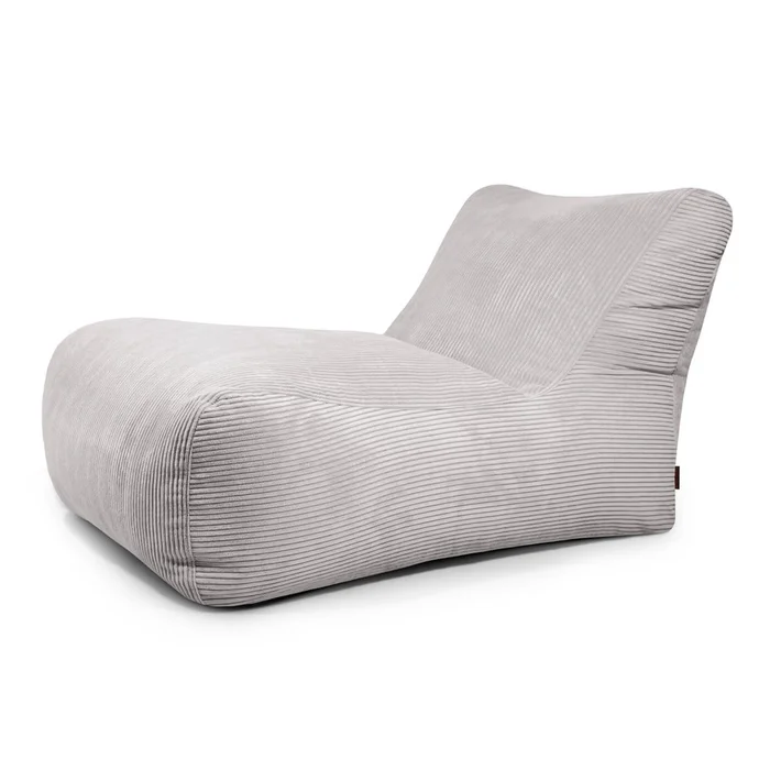 Manšestrový sedací vak Lounge 100 šedý