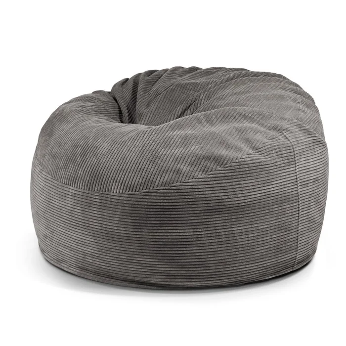 Manšestrový sedací vak Om 110 Dark Grey