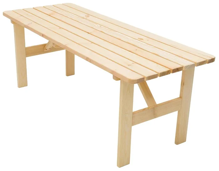 Masivní borovicový stůl 200 cm