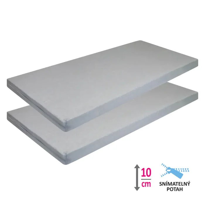 Matrace IDEA BASIC 90x200x10 – 1+1 ZDARMA